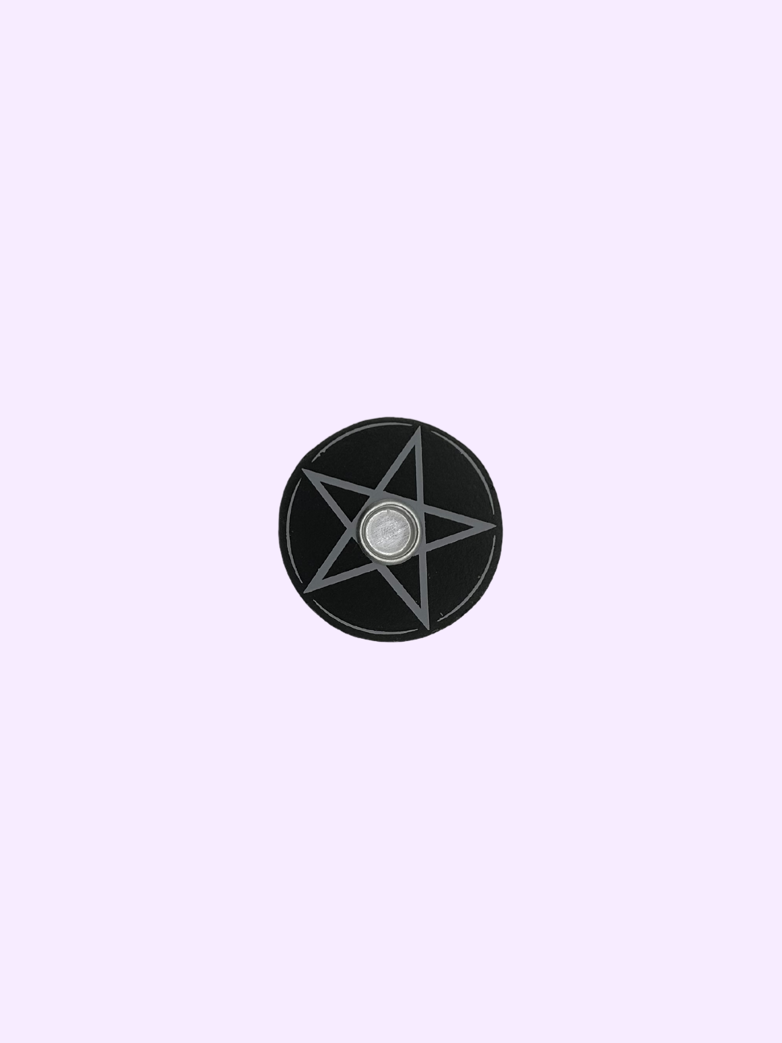 Pentagram Spell Candle Holder