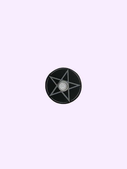 Pentagram Spell Candle Holder